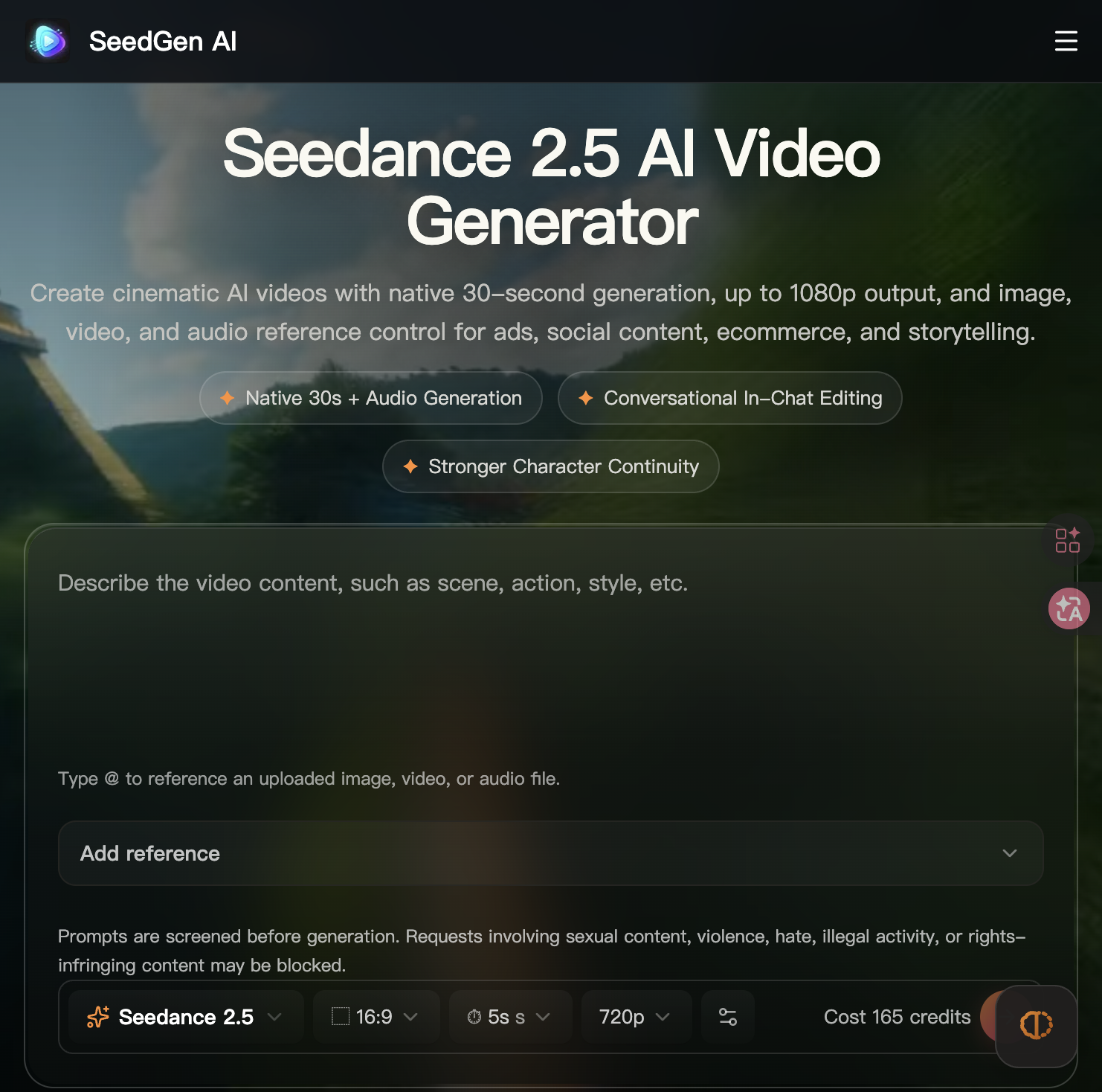 seedance2video.pro screenshot